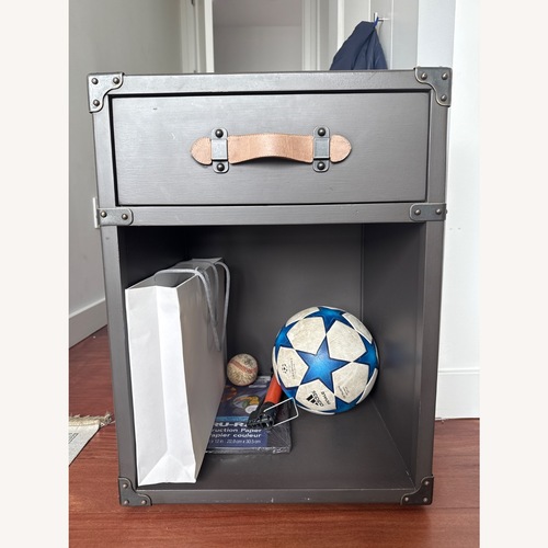 Used RH Wilkes Trunk Nightstand for sale on AptDeco