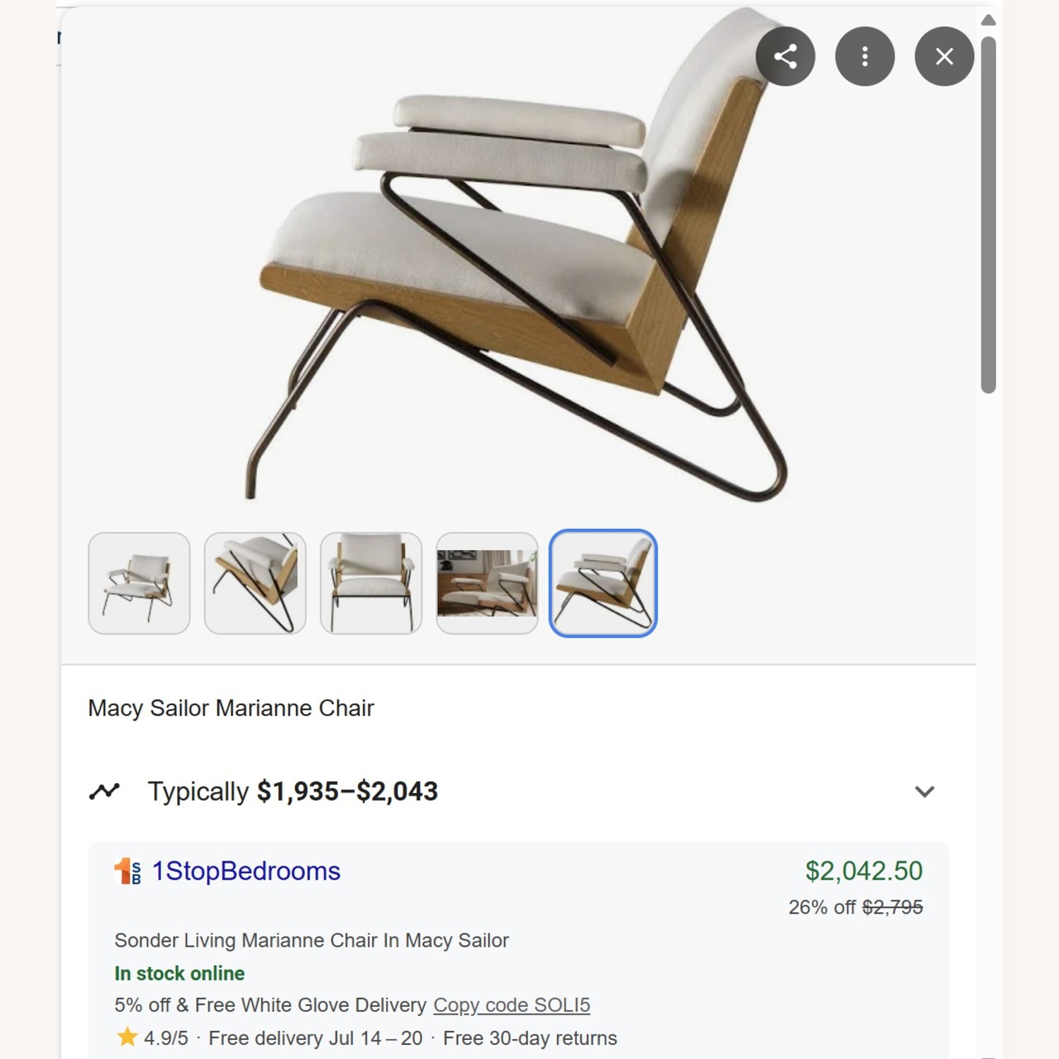 Sonder Living Marianne Chairs - image-4