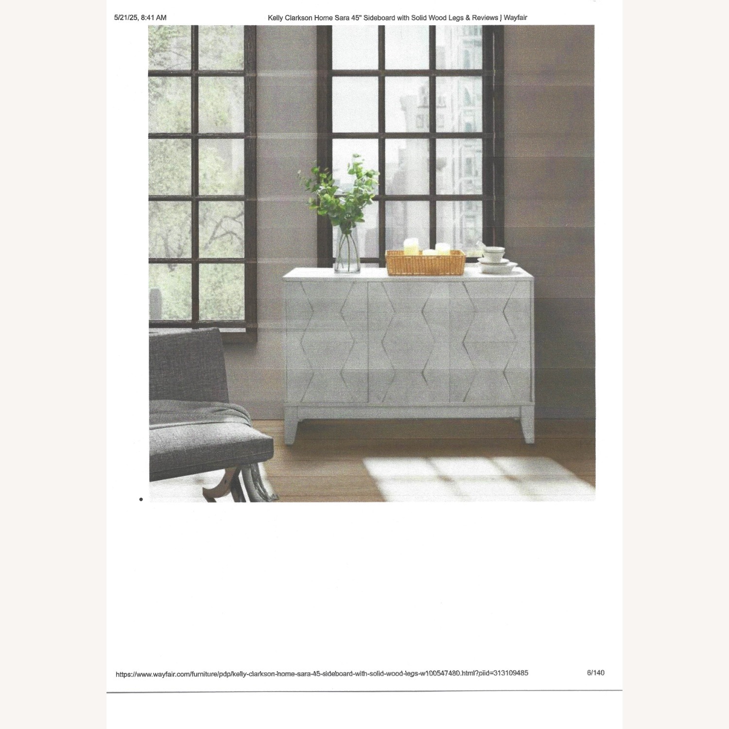 Kelly Clarkson Home 45" Sideboard - image-5