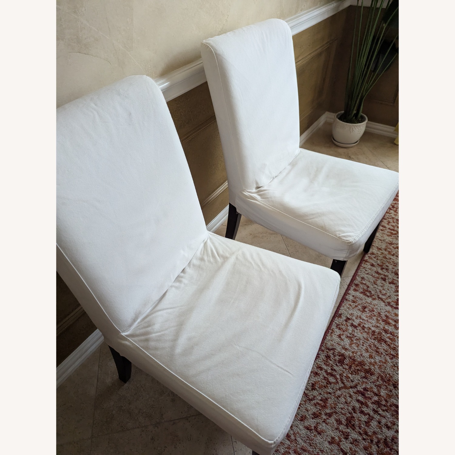 IKEA 椅子2脚セット HENRIKSDAL 21255 カバー付 IKEA 椅子2脚セット HENRIKSDAL 21255 カバー付 - メルカリ
