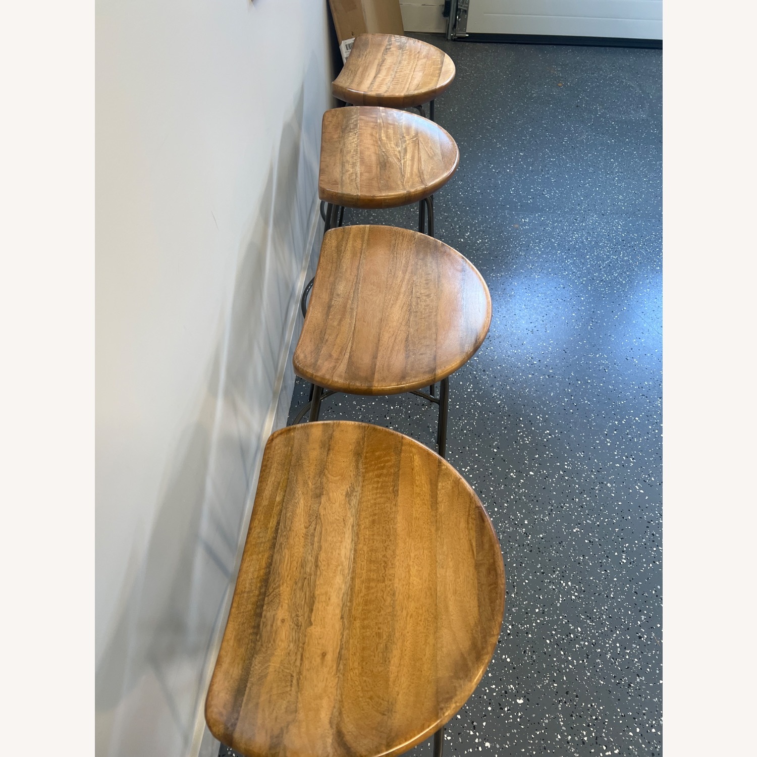 West Elm Alden Counter Stools - Set of 4 - image-6