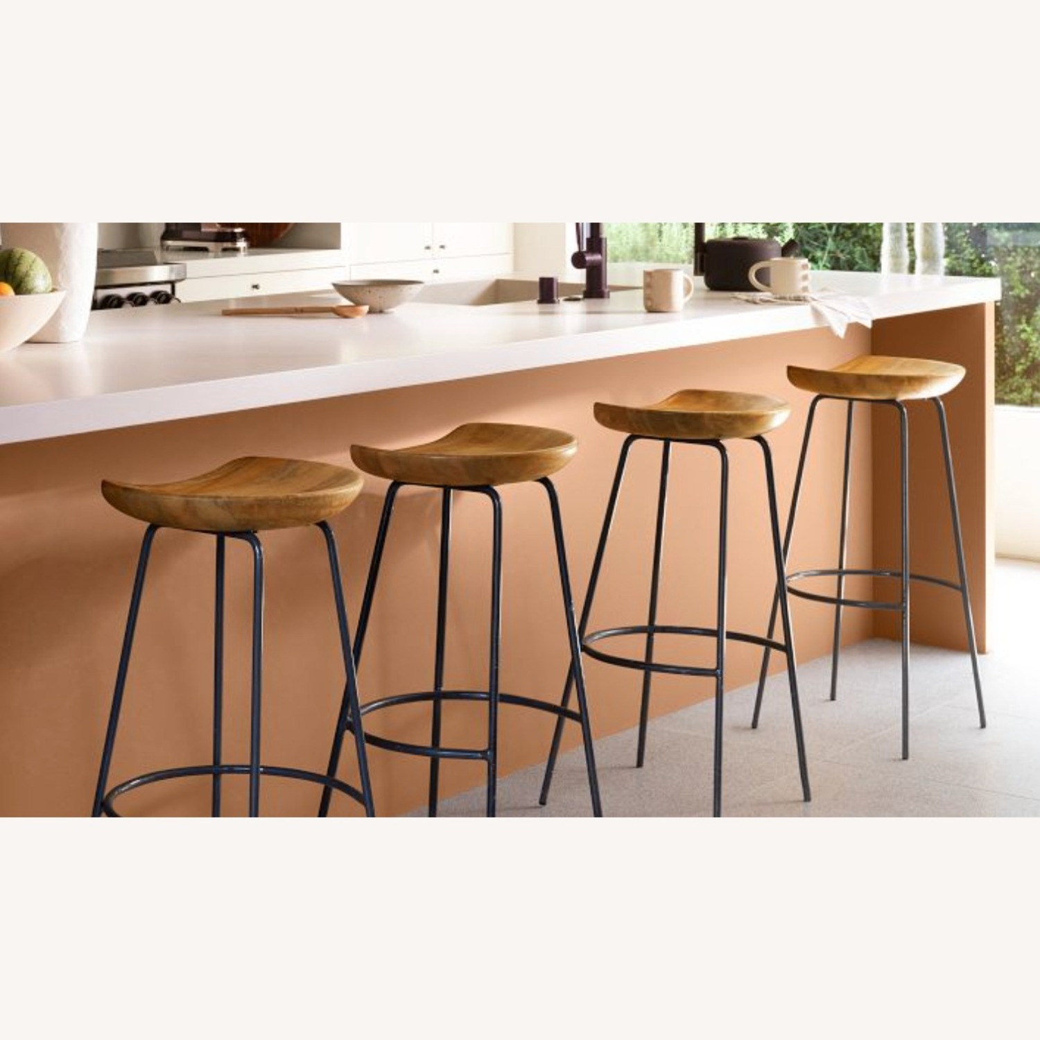 West Elm Alden Counter Stools - Set of 4 - image-2