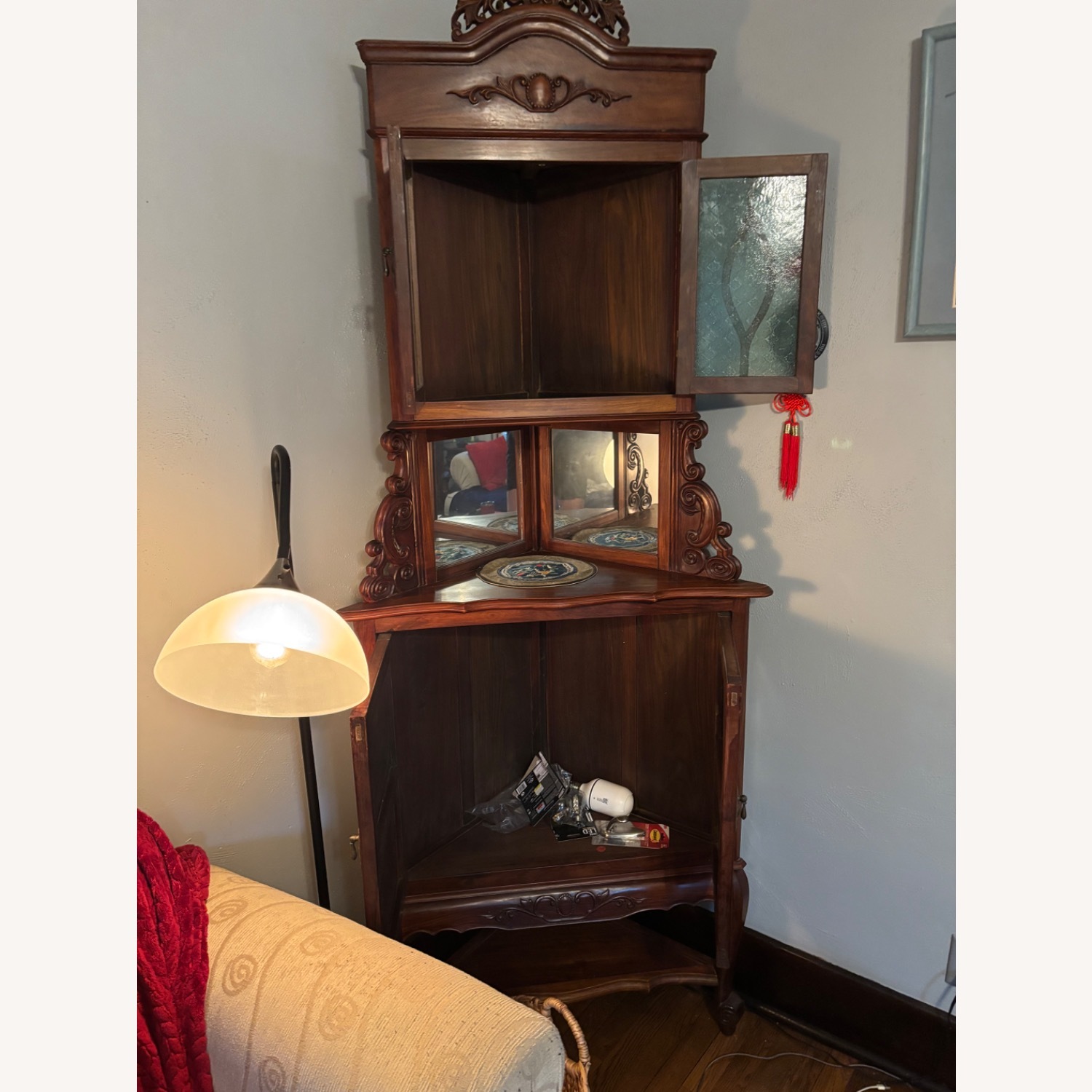 Vintage Corner Cabinet  - image-3