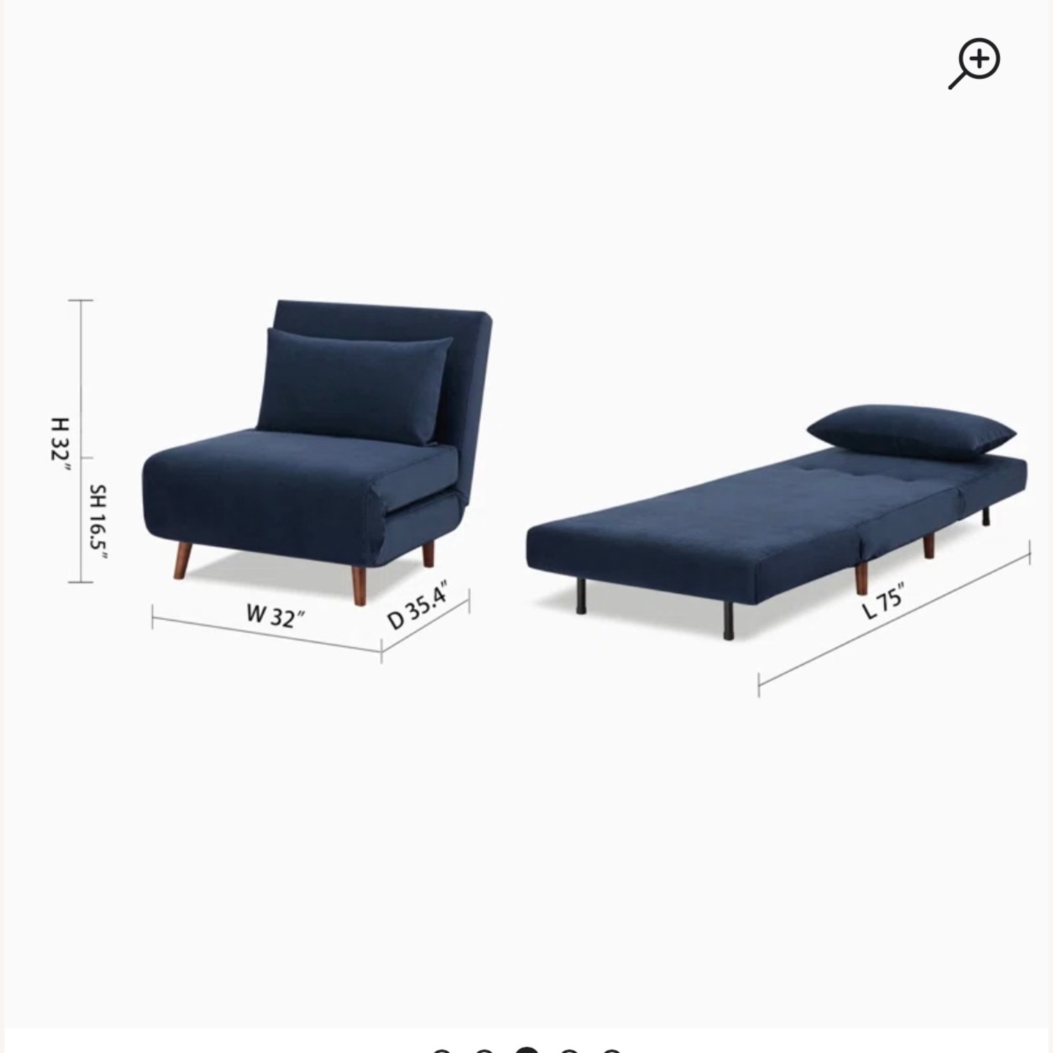 Clarissa Upholstered Accent Chair - image-4