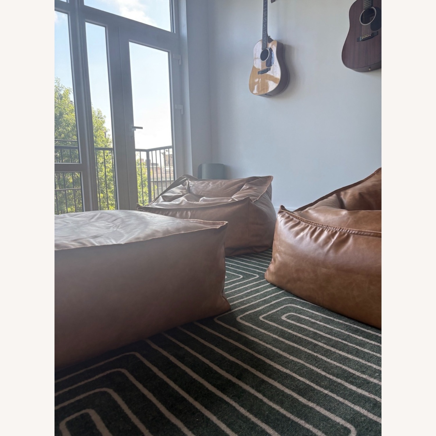West Elm Bean Bag Chairs - image-2