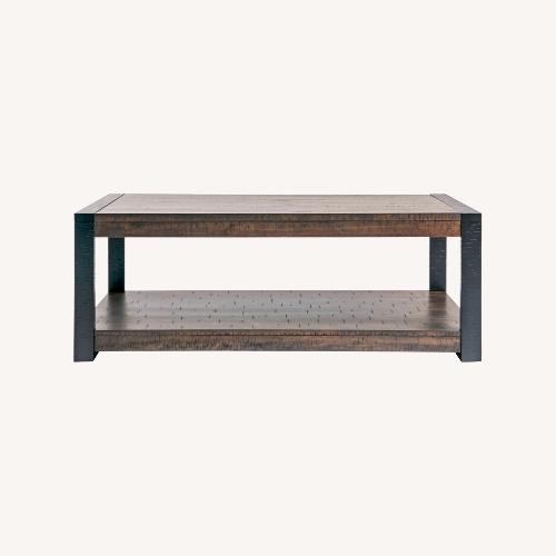 Used Carson Dark Brown Coffee Table for sale on AptDeco