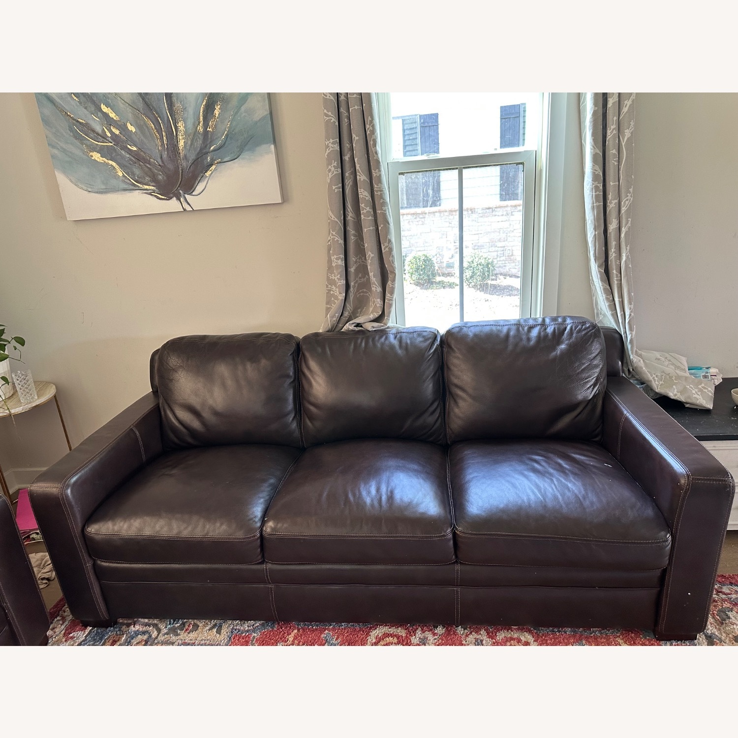 Chanton Leather 2 Sofas - image-2