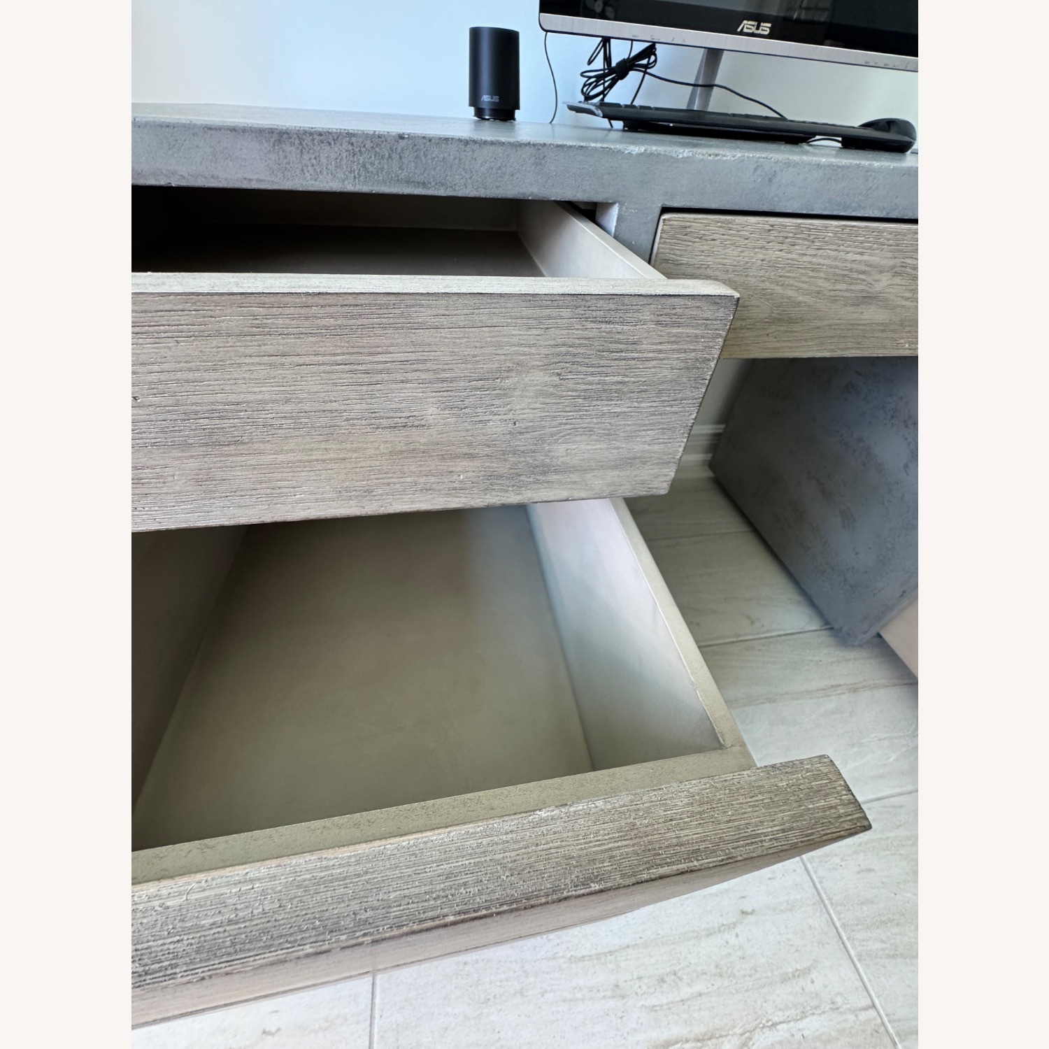 Restoration Hardware Hollis Storage Desk - image-11