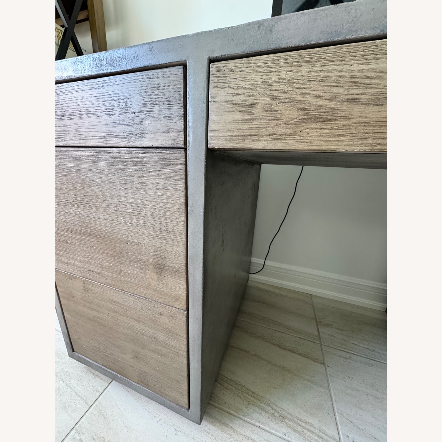 Restoration Hardware Hollis Storage Desk - image-4