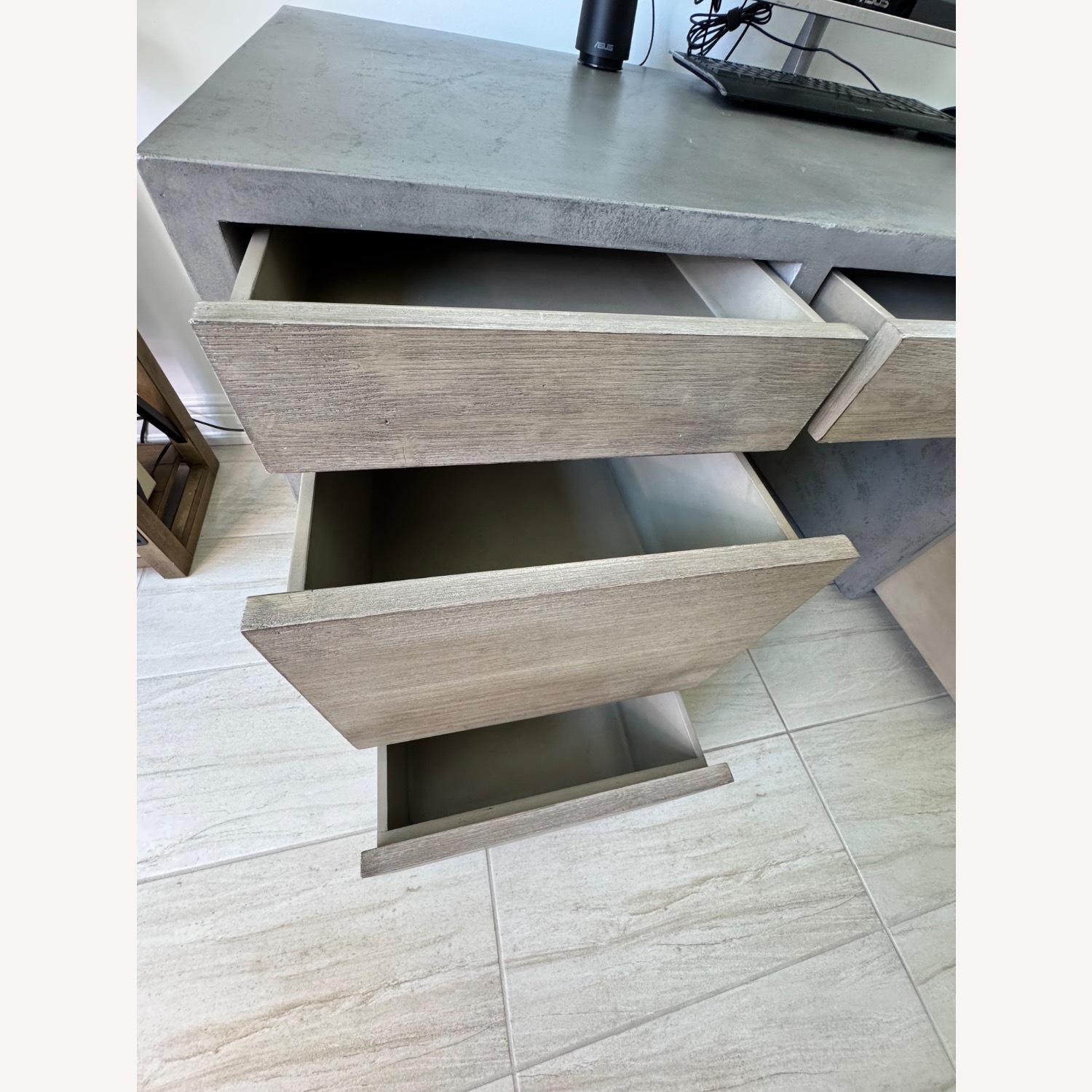 Restoration Hardware Hollis Storage Desk - image-8