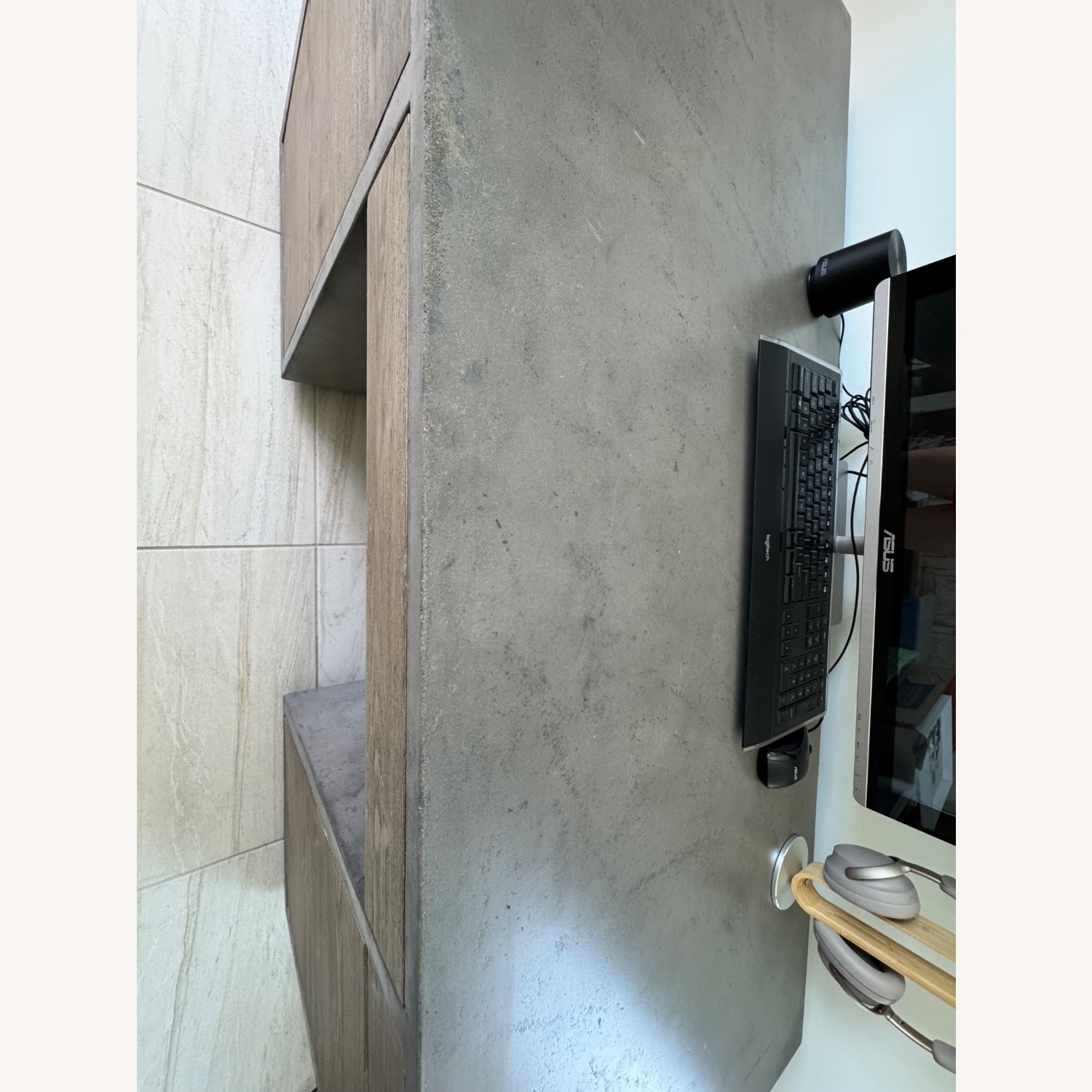 Restoration Hardware Hollis Storage Desk - image-2