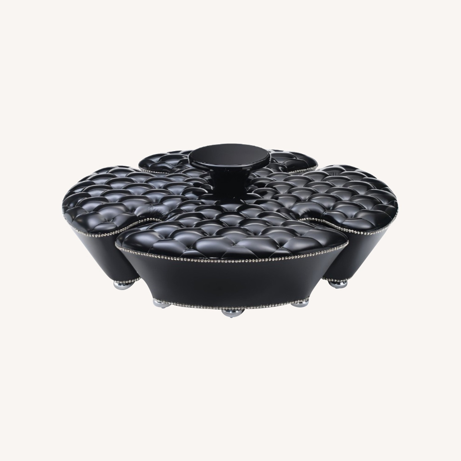 Francesco Molon S519 Clover Ottoman - image-0