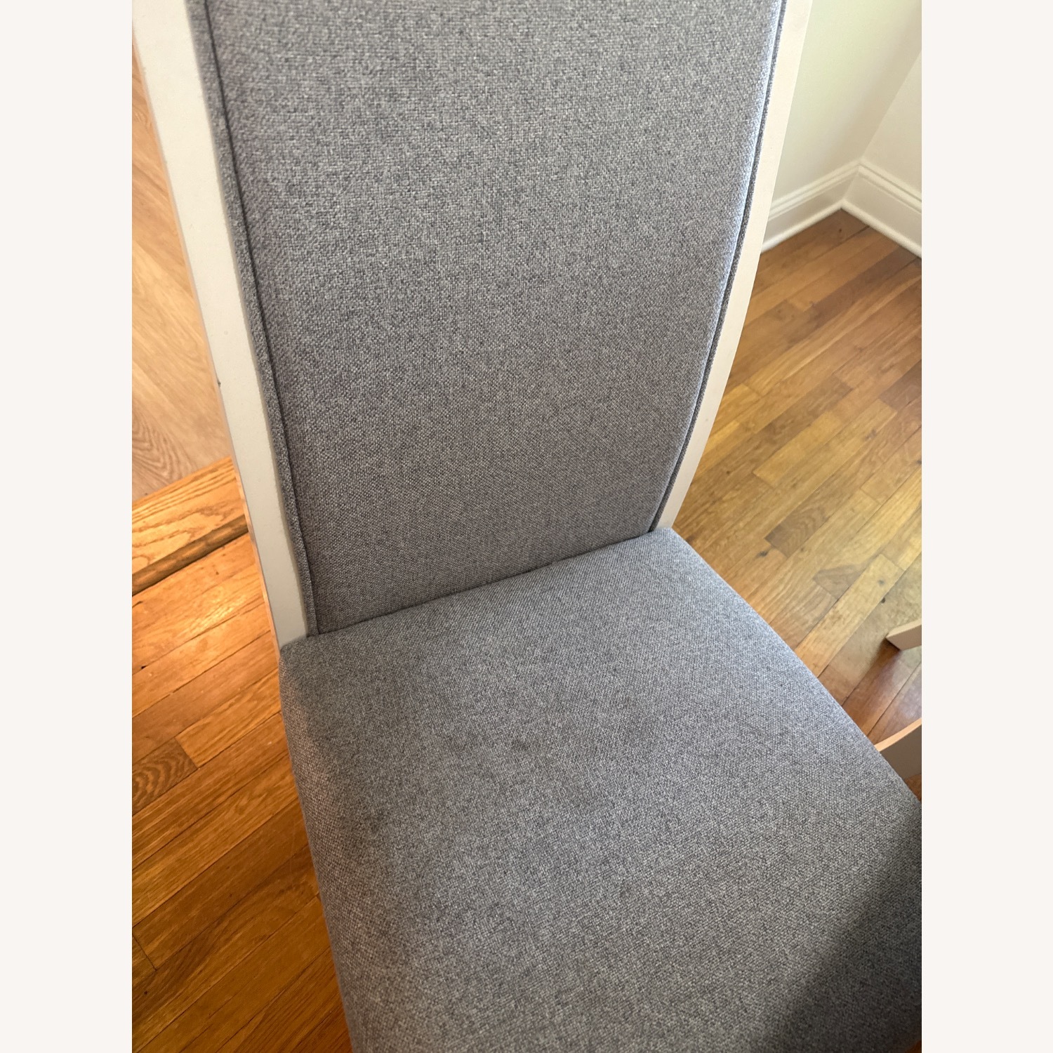 Light Grey Marble Dining Table - image-4