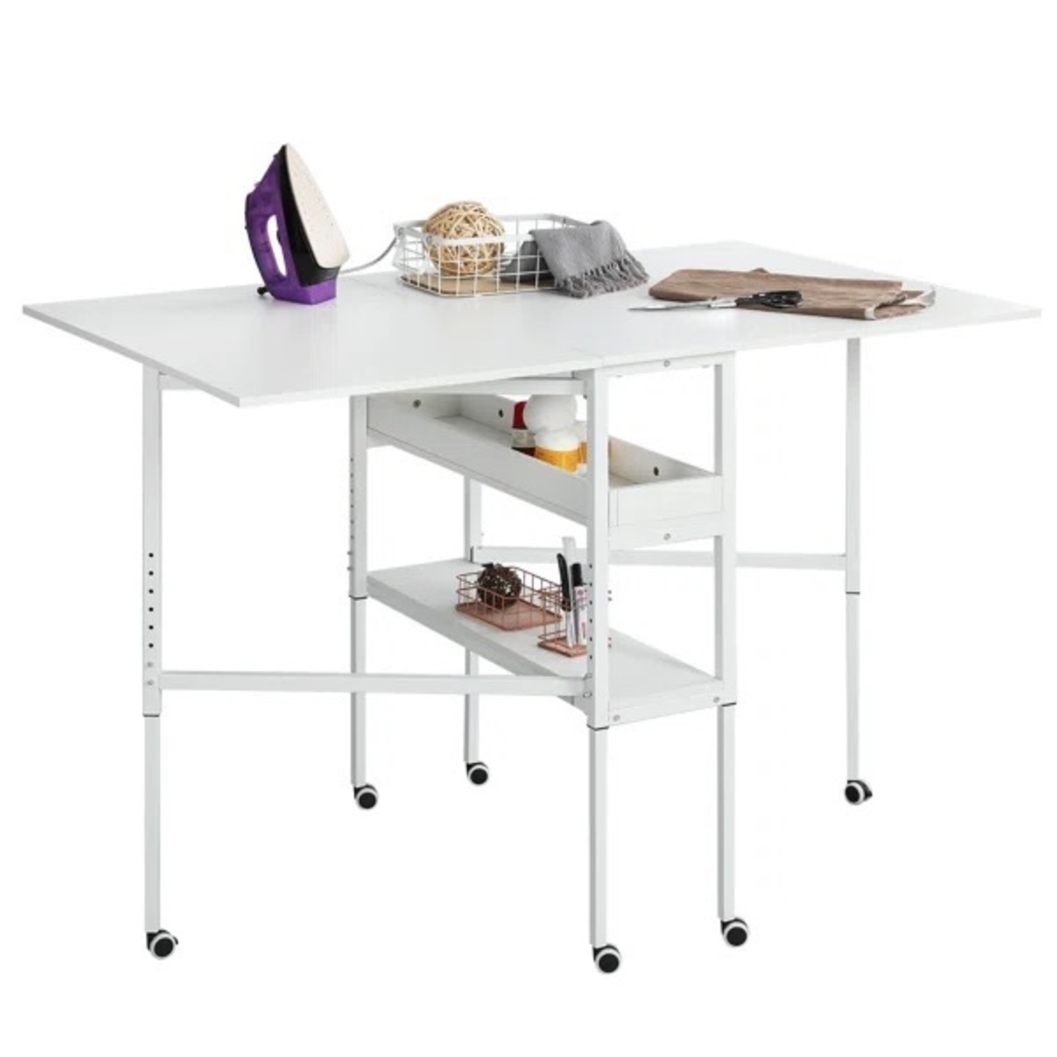 Wayfair Foldable Sewing Cutting Table - image-2