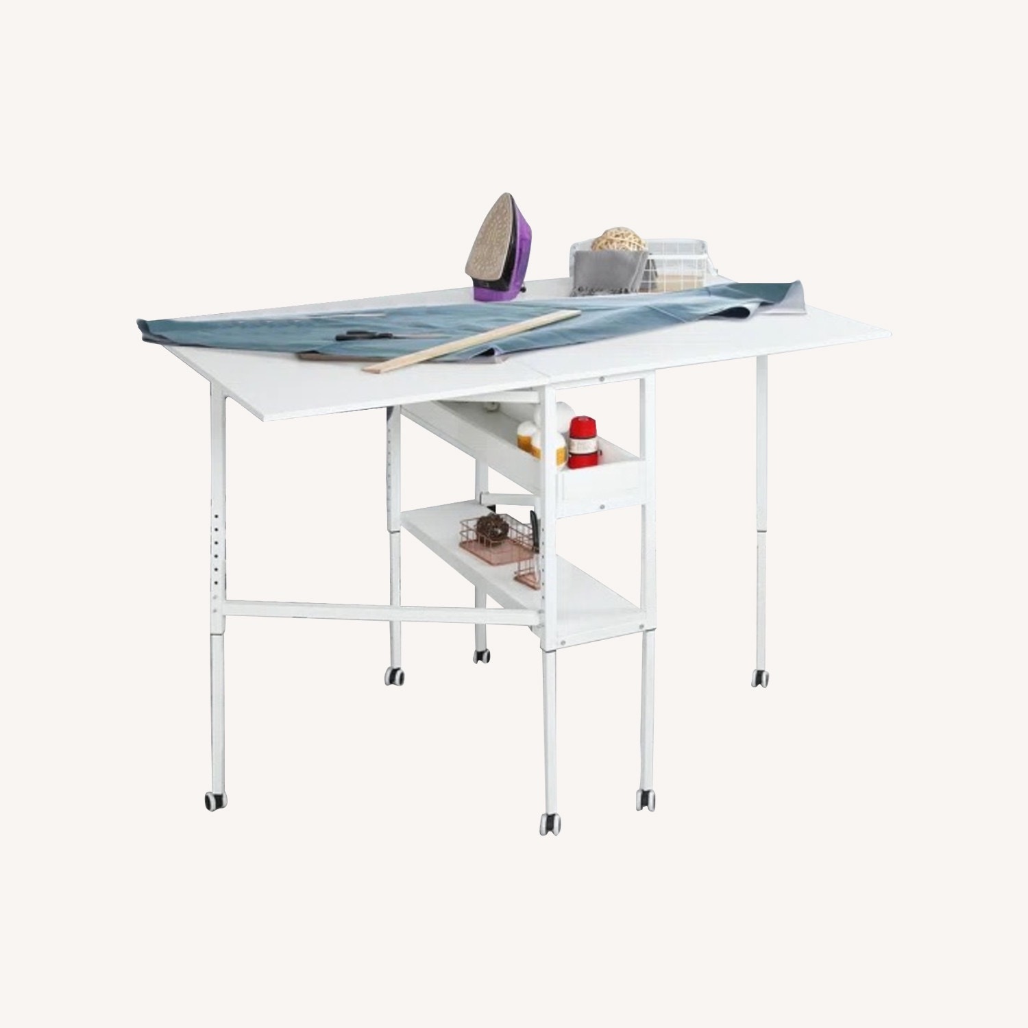 Wayfair Foldable Sewing Cutting Table - image-6