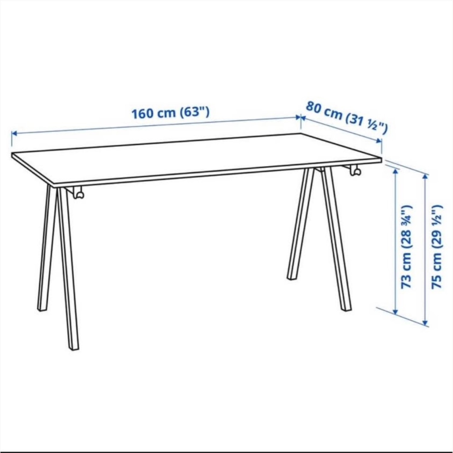 IKEA Large Table - image-2