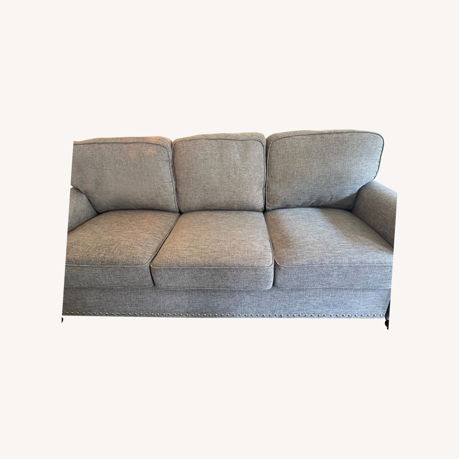 Light Gray Sofa - image-0
