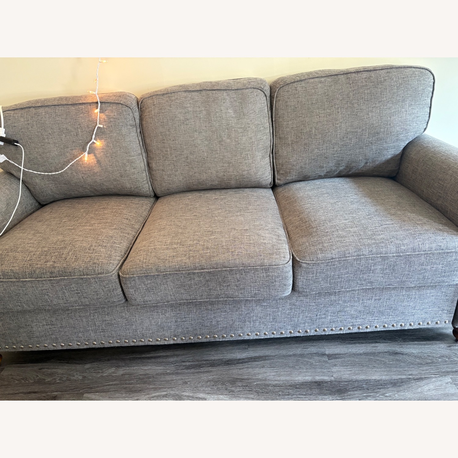 Light Gray Sofa - image-1