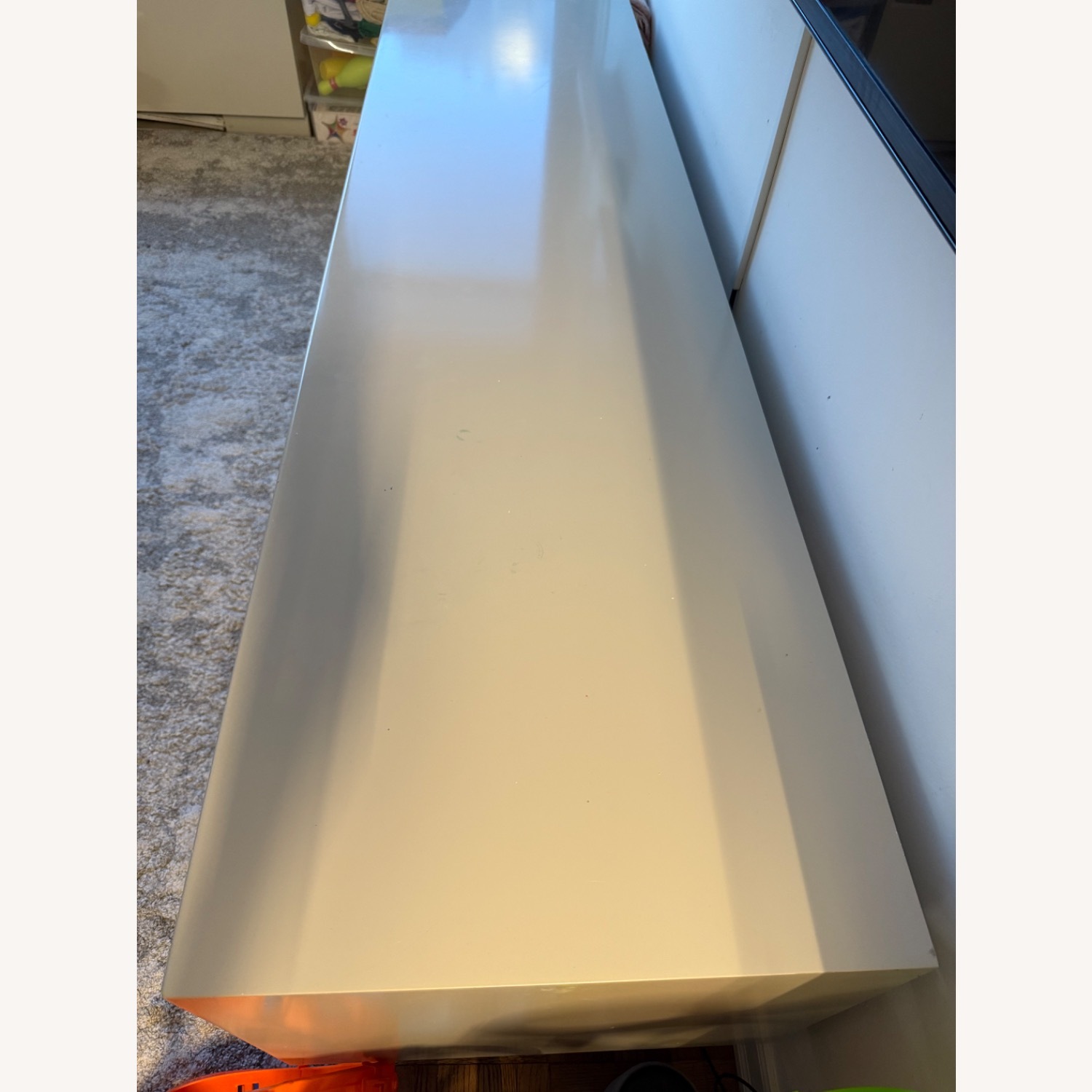 West Elm Modernist Wood & Lacquer Media Console - image-3