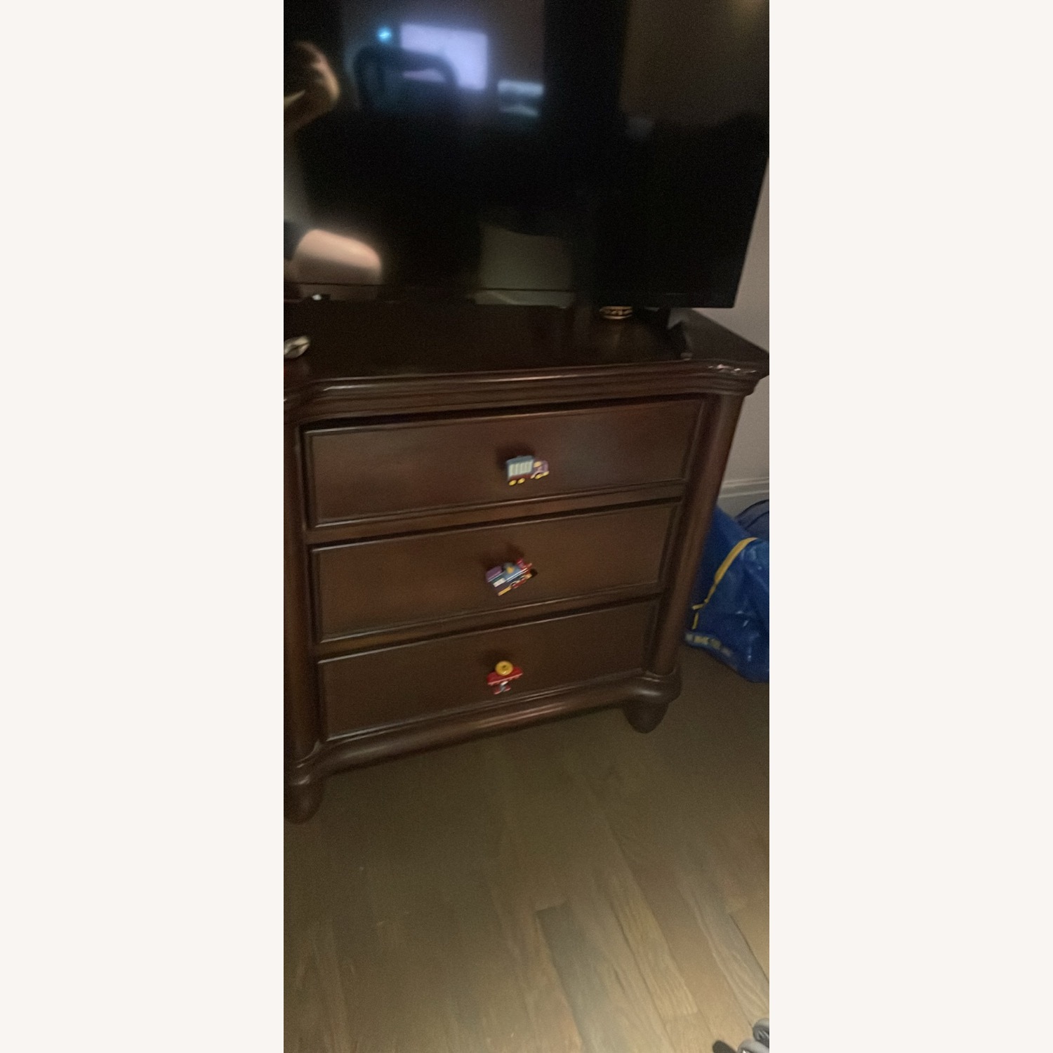 Vintage Wood Dresser - image-1