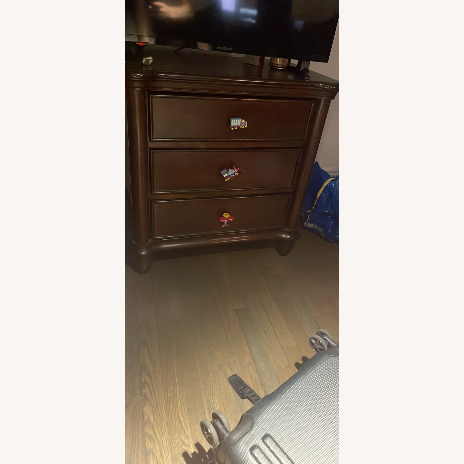 Vintage Wood Dresser - image-2