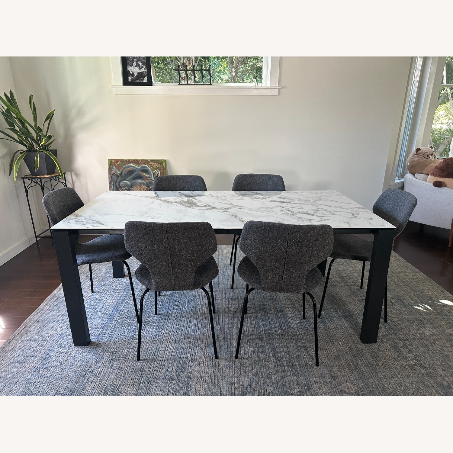 Room & Board Marble Dining Table - image-1