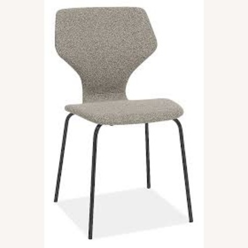 Used Room & Board Grey Dining Chairs - Set of 6 for sale on AptDeco