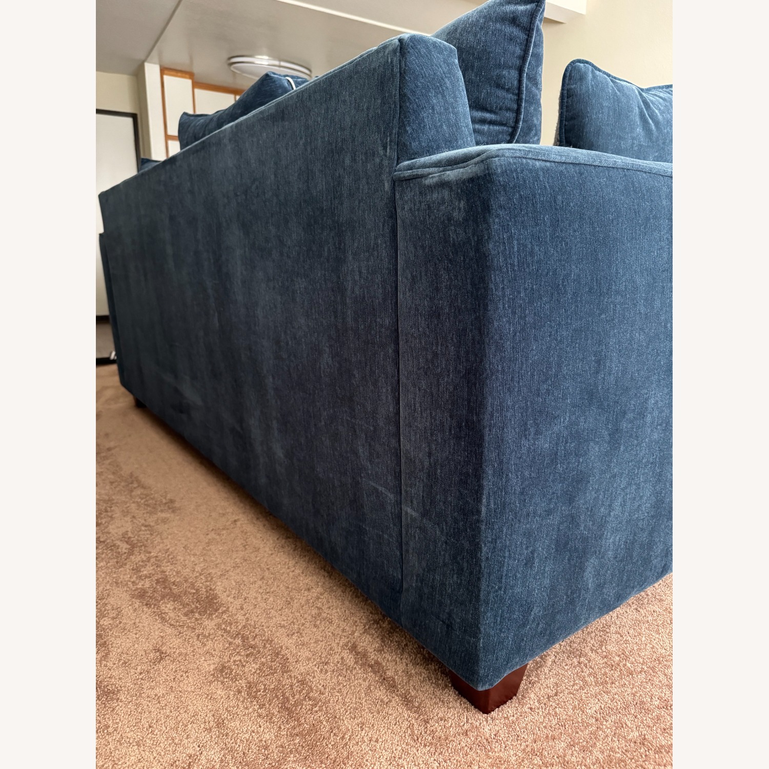 Bob's Discount Furniture Abbie Navy 82'' Sofa - image-3