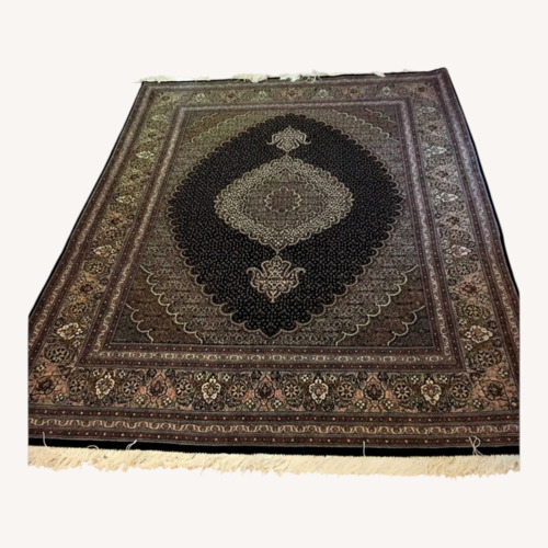 Used Handmade Tabriz Fish Design Persian Rug for sale on AptDeco