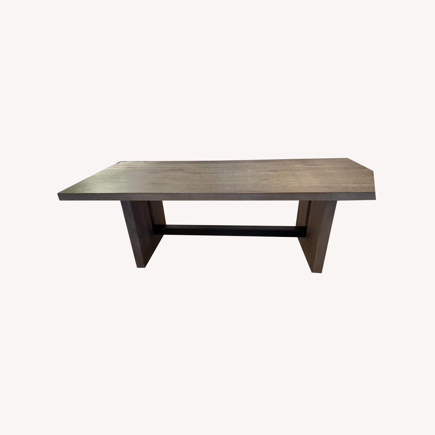 Williams Sonoma Solid Oak Dining Table - image-13