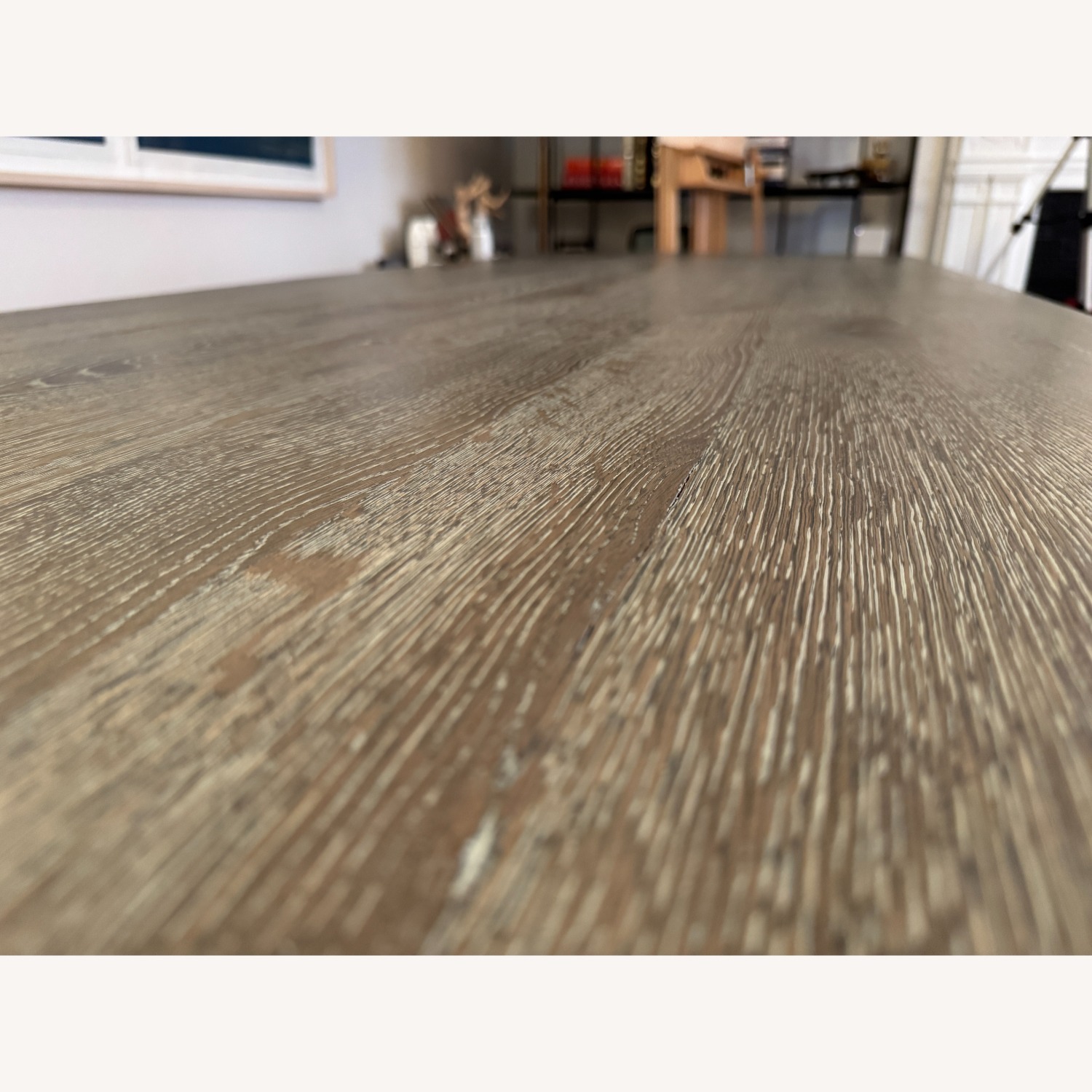 Williams Sonoma Solid Oak Dining Table - image-4