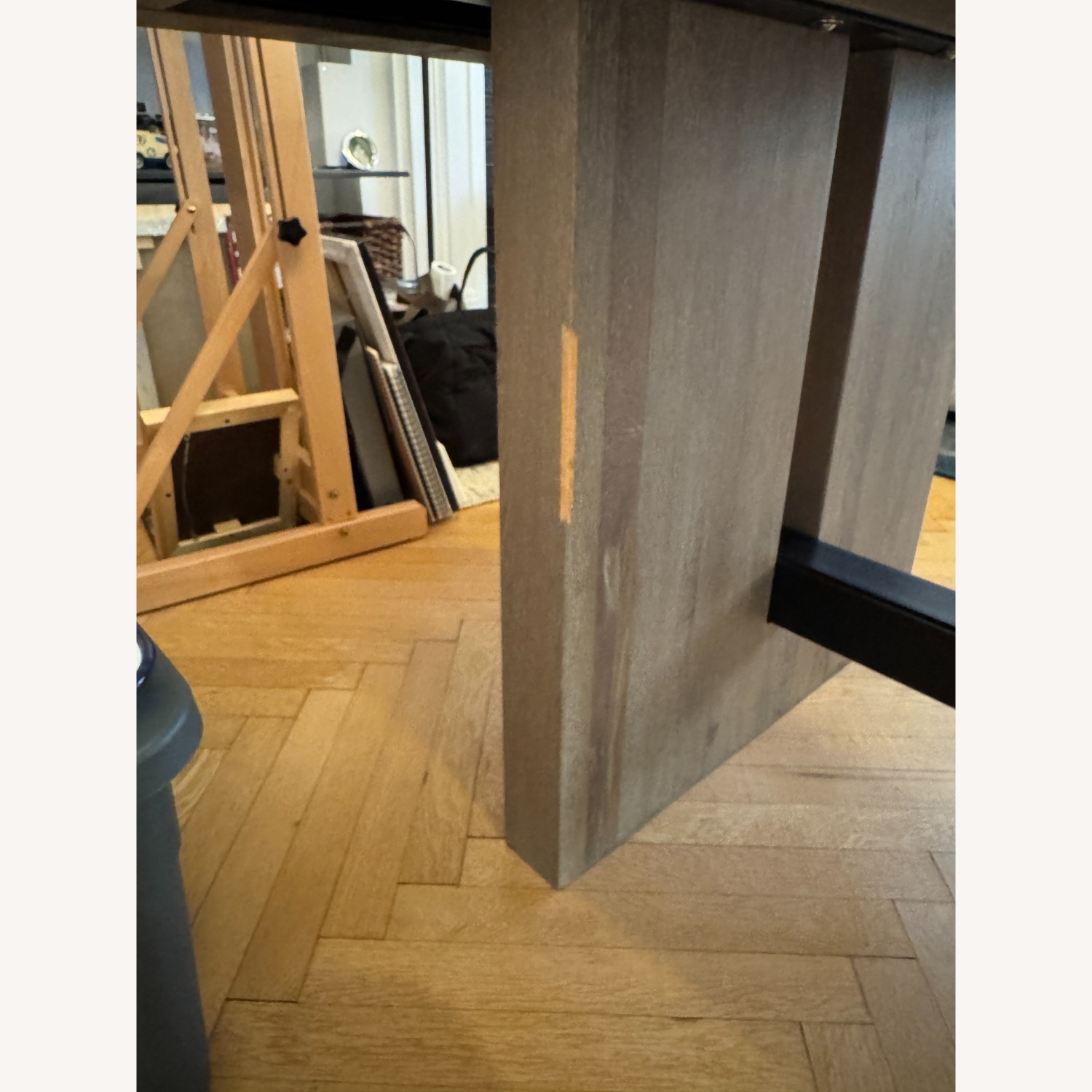 Williams Sonoma Solid Oak Dining Table - image-9