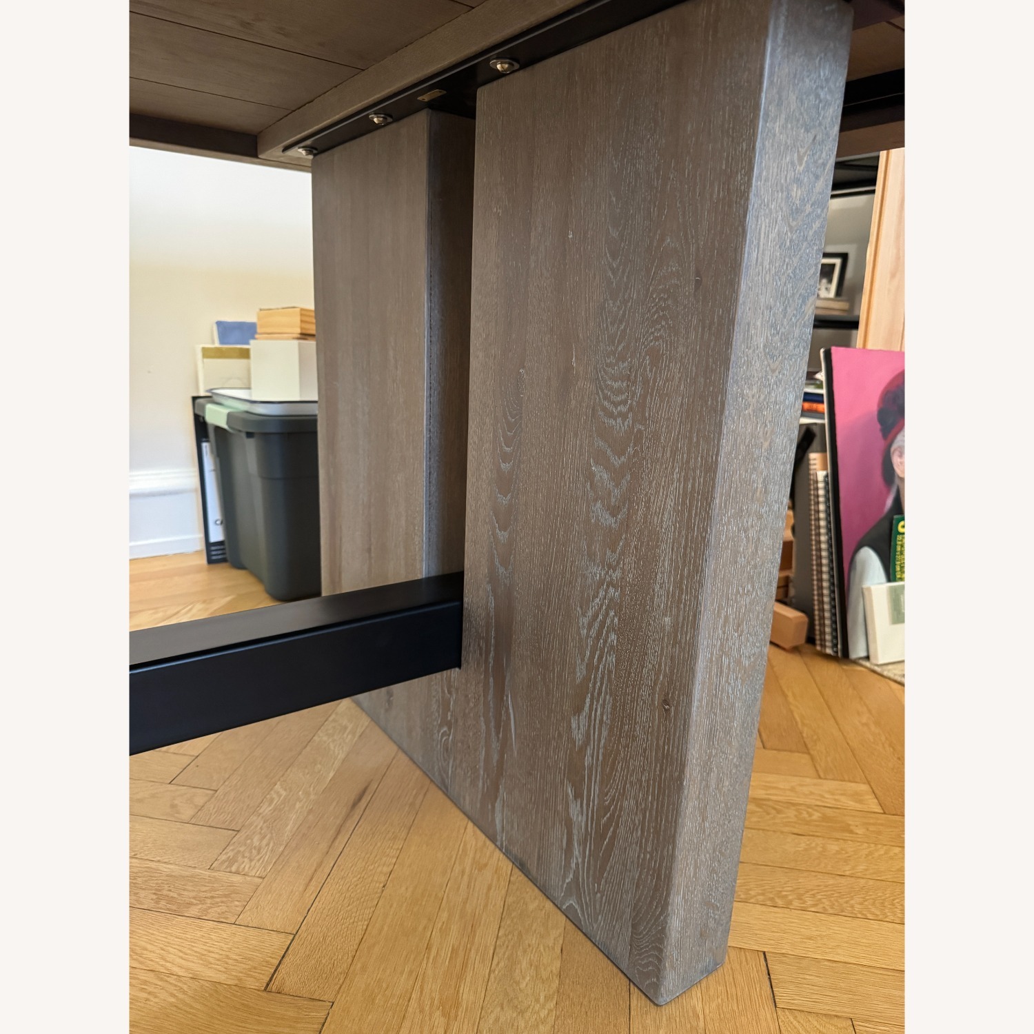 Williams Sonoma Solid Oak Dining Table - image-6