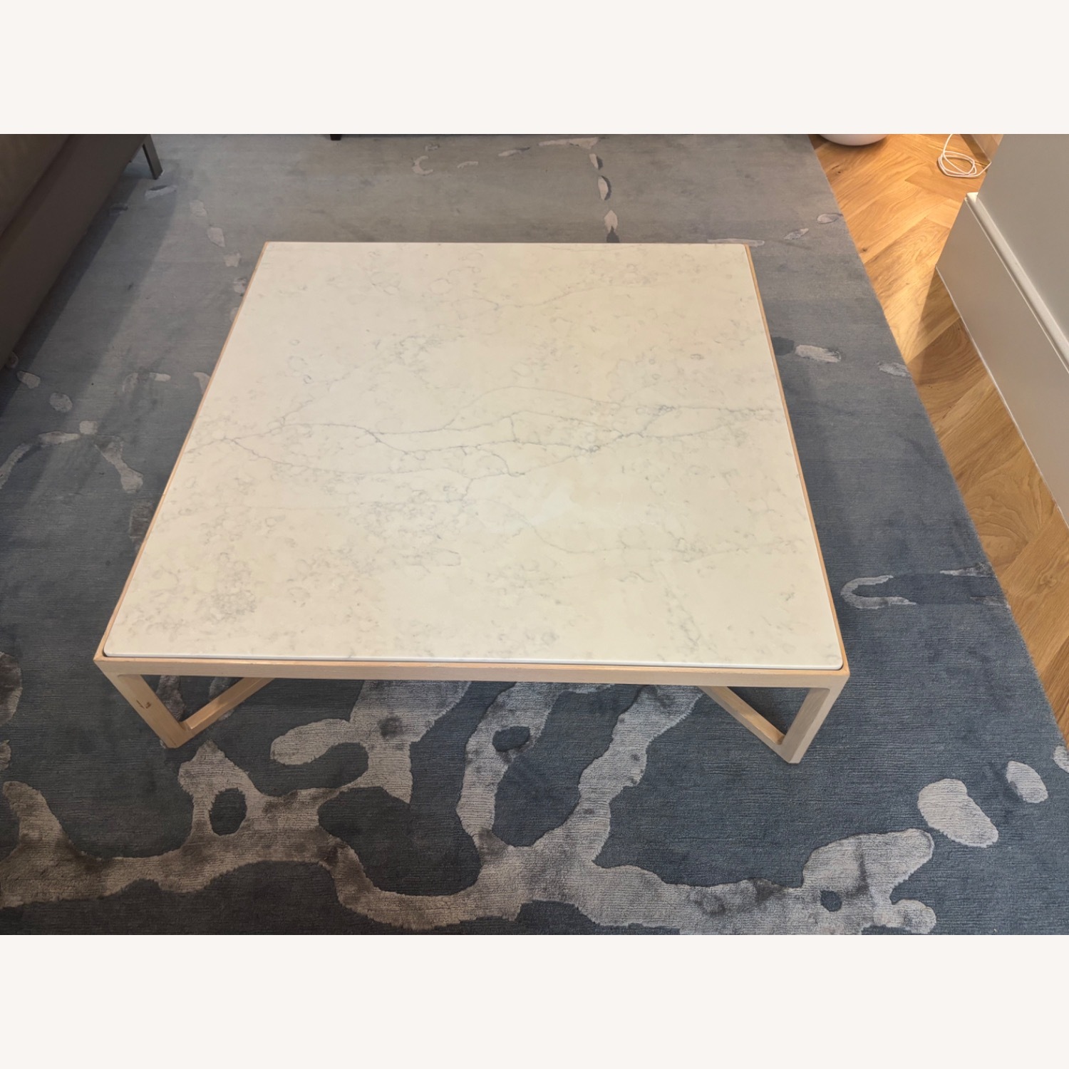 Krusin Contemporary Quartz Coffee Table - image-4