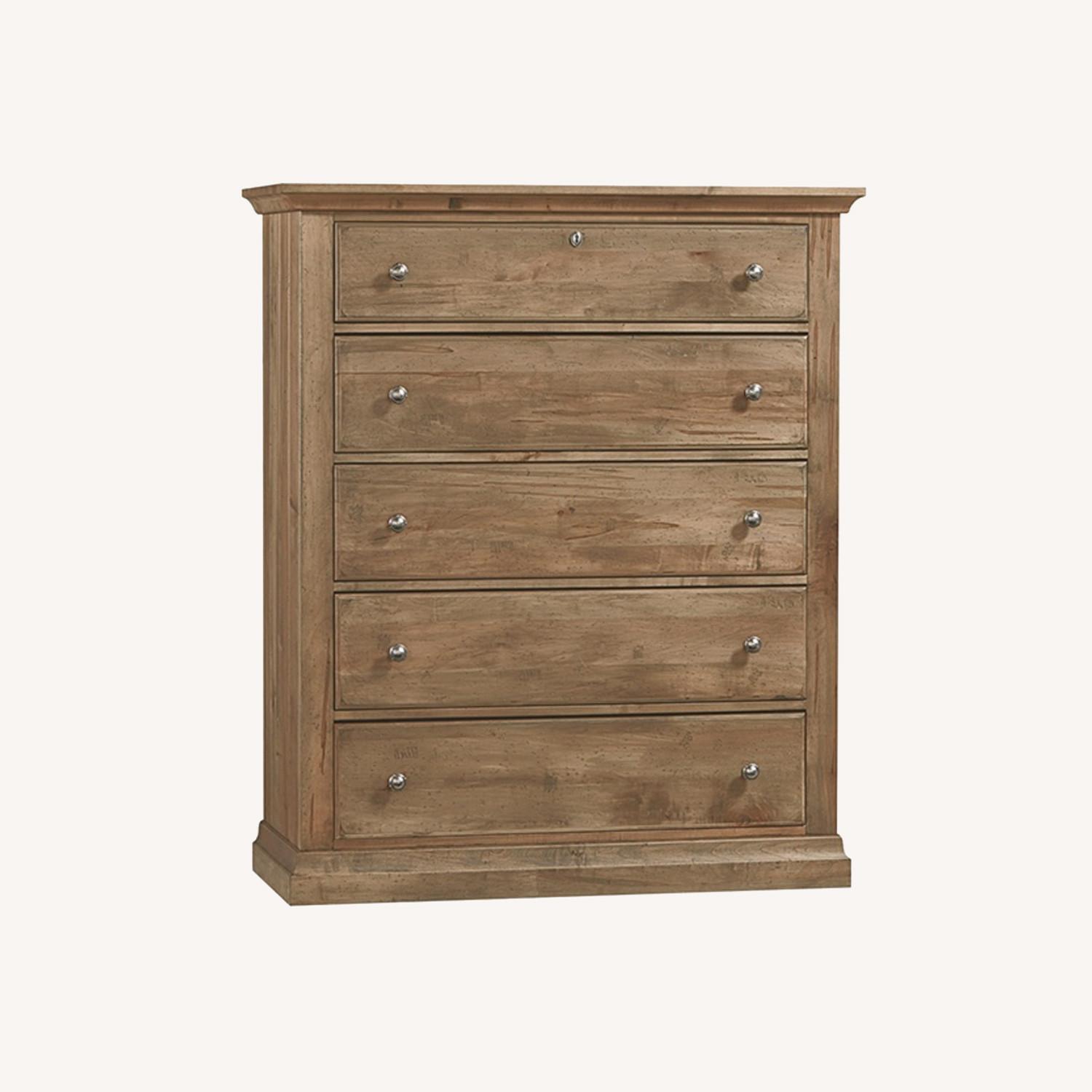 Vaughan-Bassett Wood Chest/Dresser - image-0