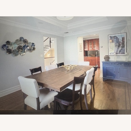 Used Country Willow Expandable Dining Table for sale on AptDeco