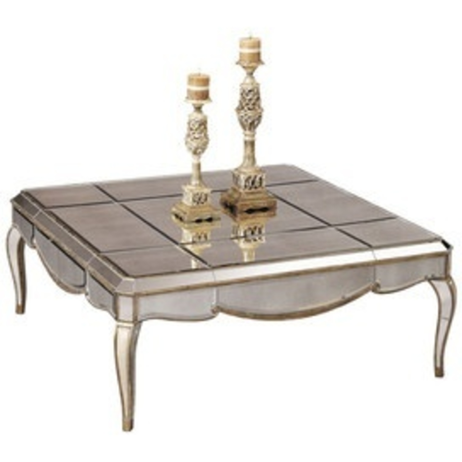 Mirrored Coffee Table - image-7