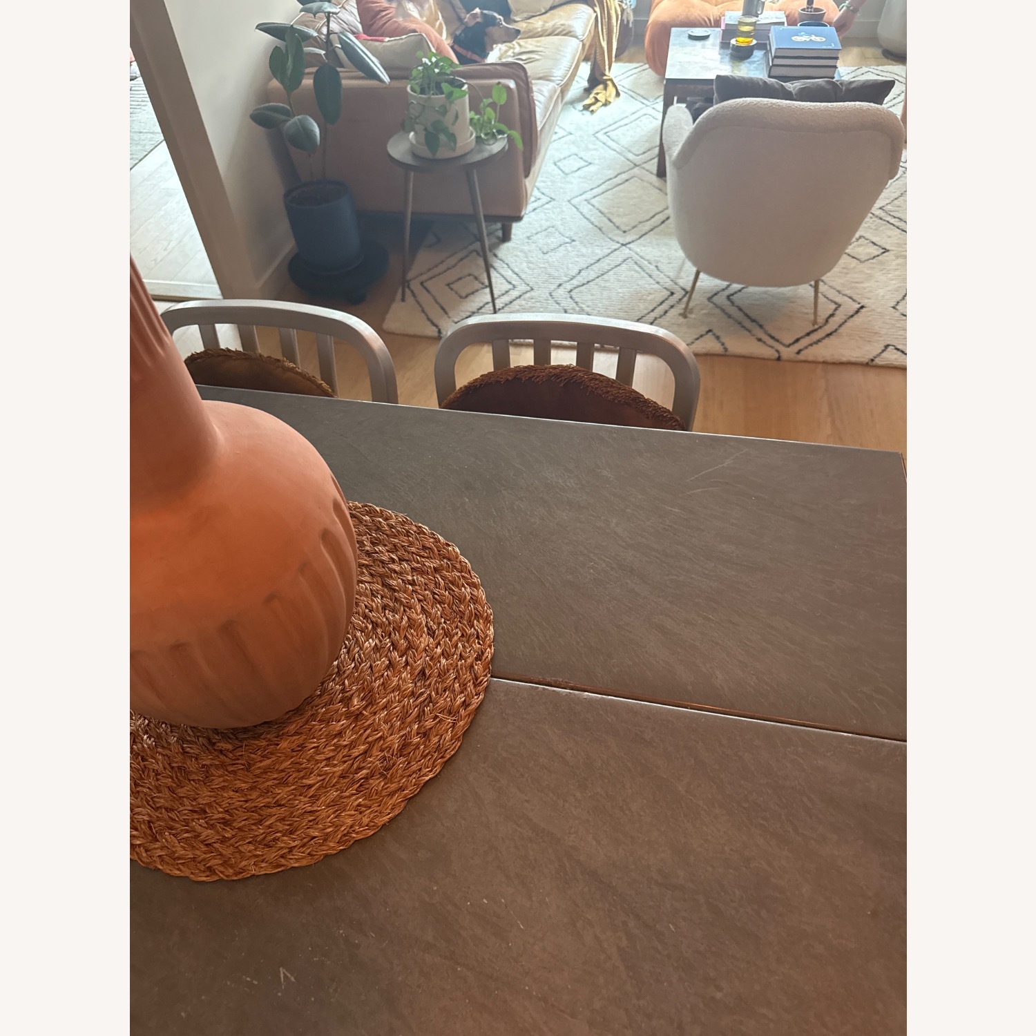 Crate & Barrel EAC Delta Counter Stools (Set of 2) - image-4