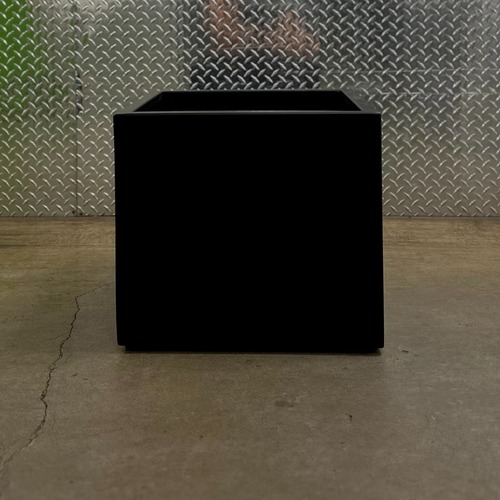 Used Room & Board 16 x 16 x 14 Black Planter for sale on AptDeco