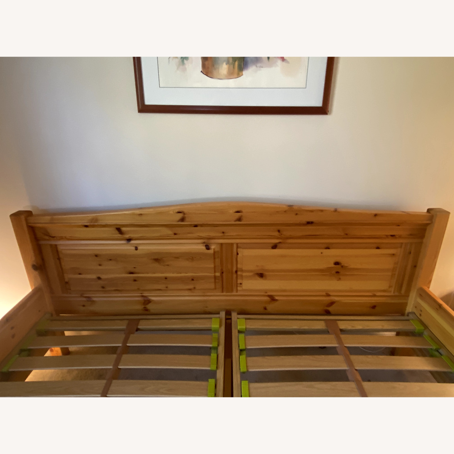 Scandinavian Wood Queen Bed Frame - image-4