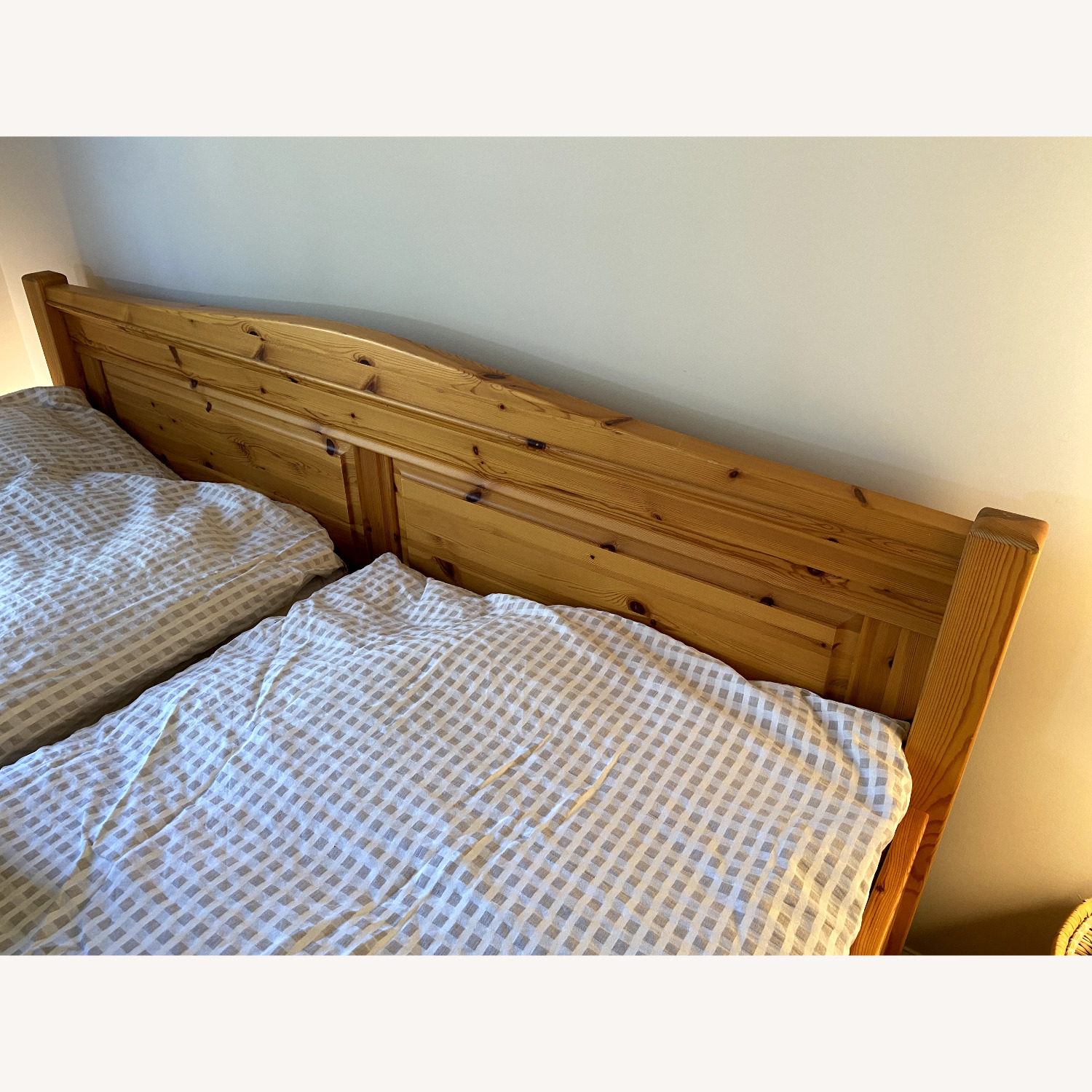 Scandinavian Wood Queen Bed Frame - image-9