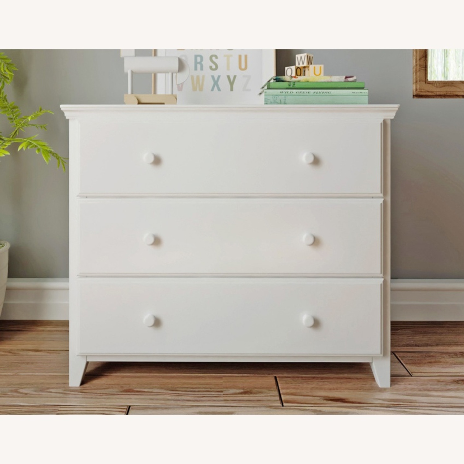 Bedroom Source White Dresser - image-5