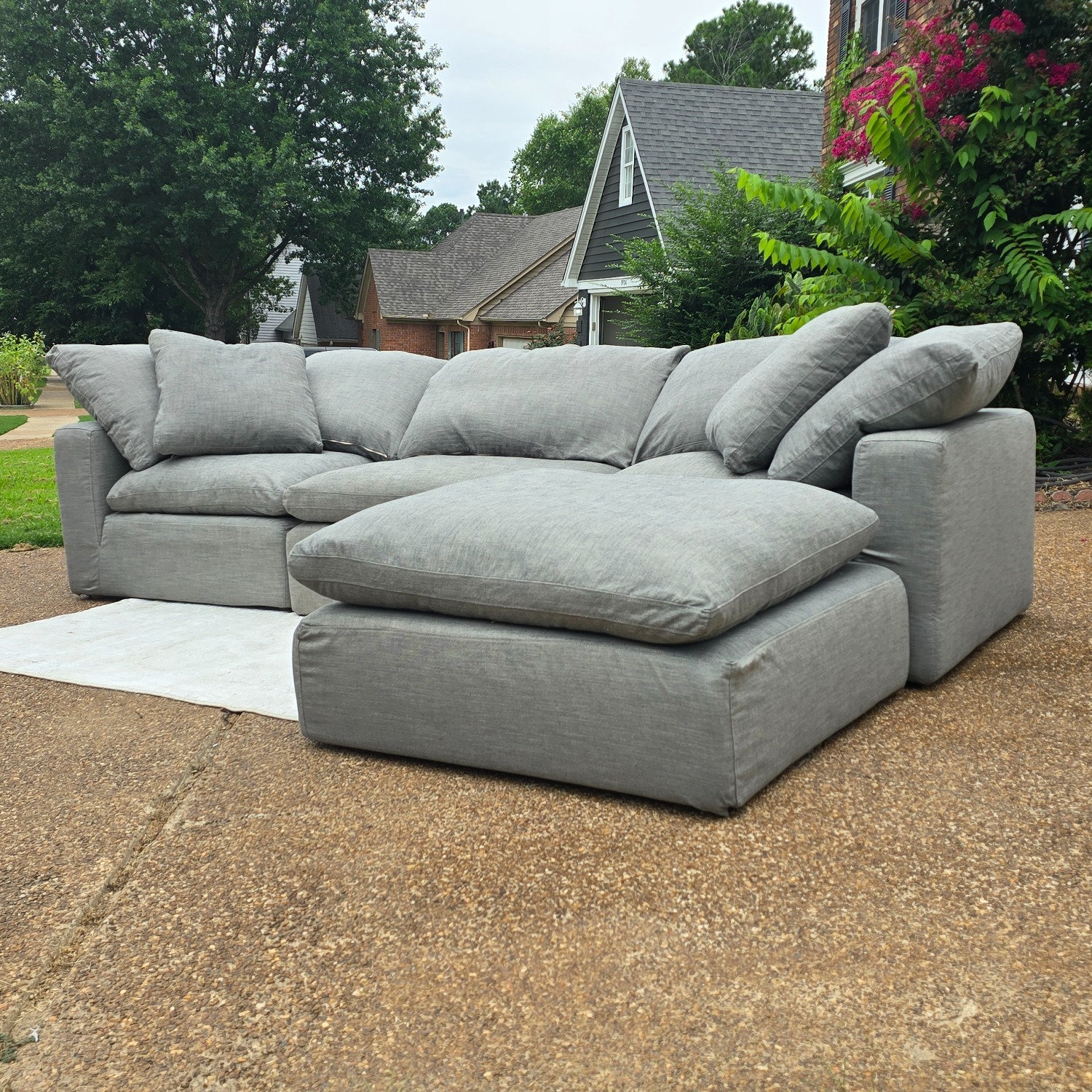 Restoration Hardware Cloud Sofa - image-2