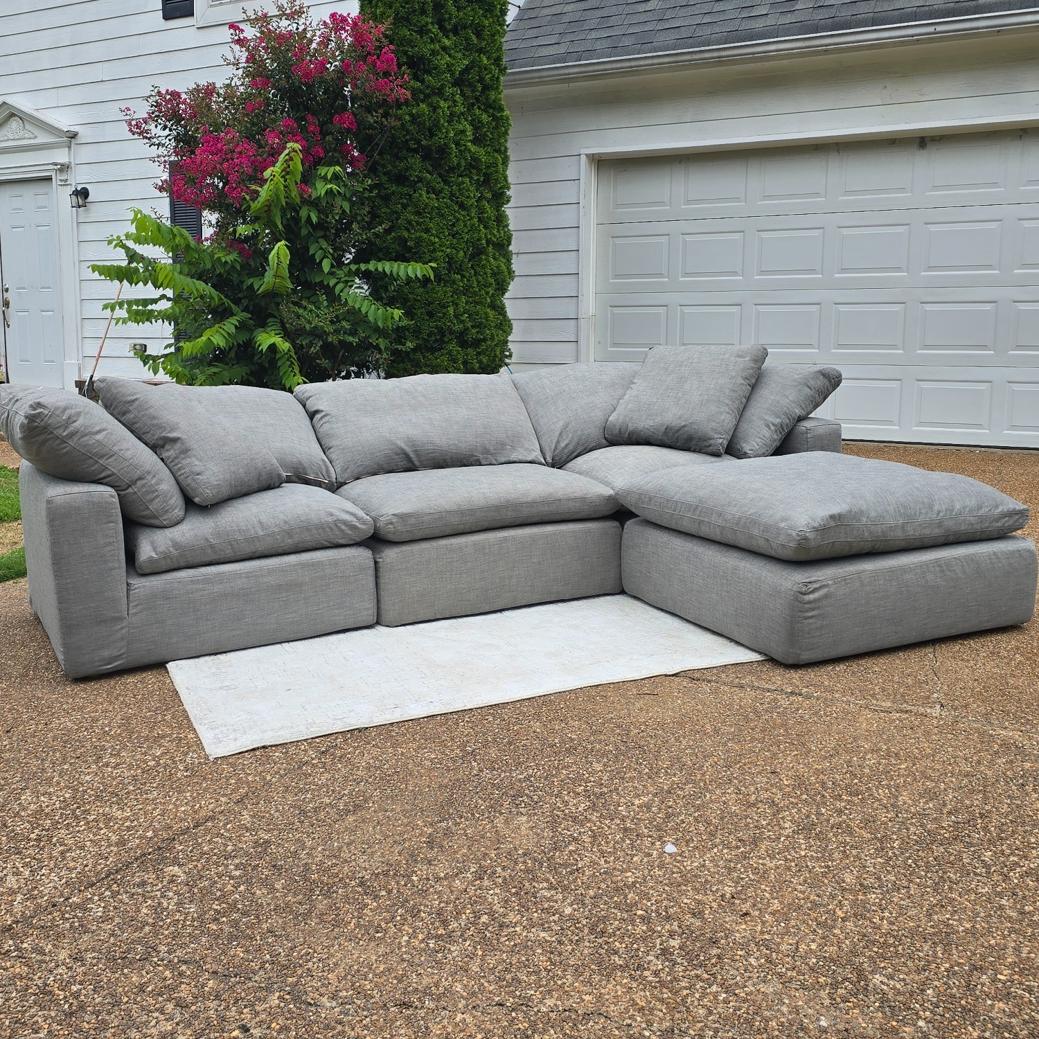 Restoration Hardware Cloud Sofa - image-1