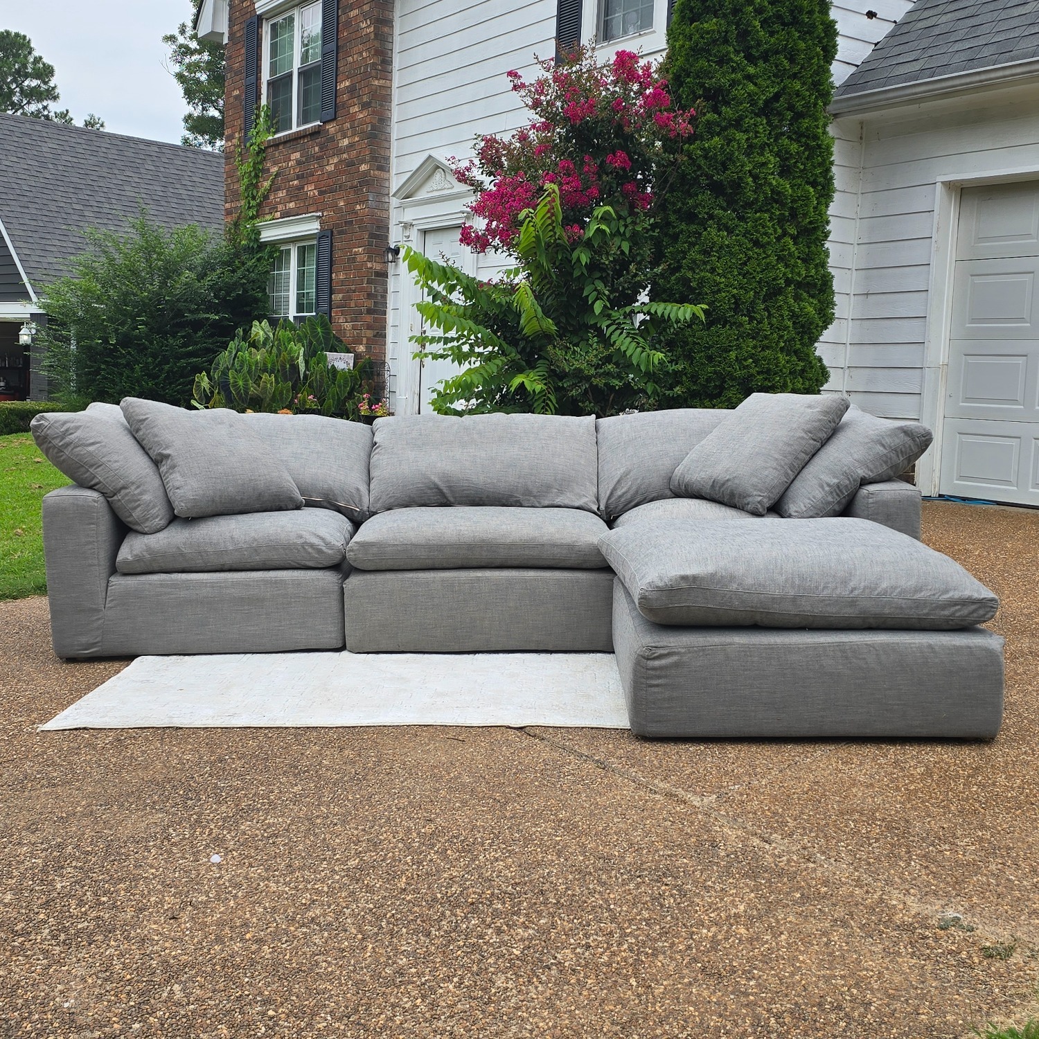 Restoration Hardware Cloud Sofa - image-3