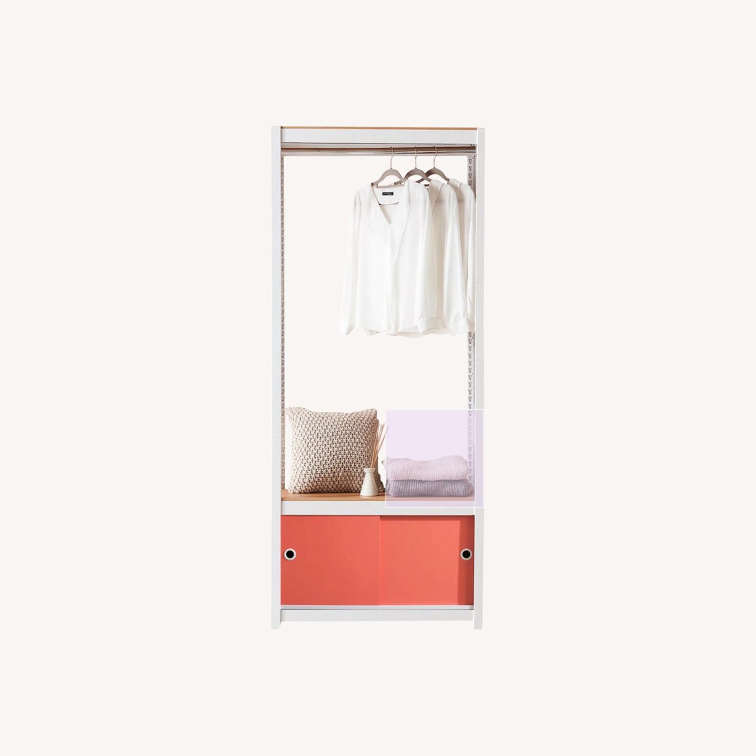 Jacobson Coral/White Wardrobe - image-0