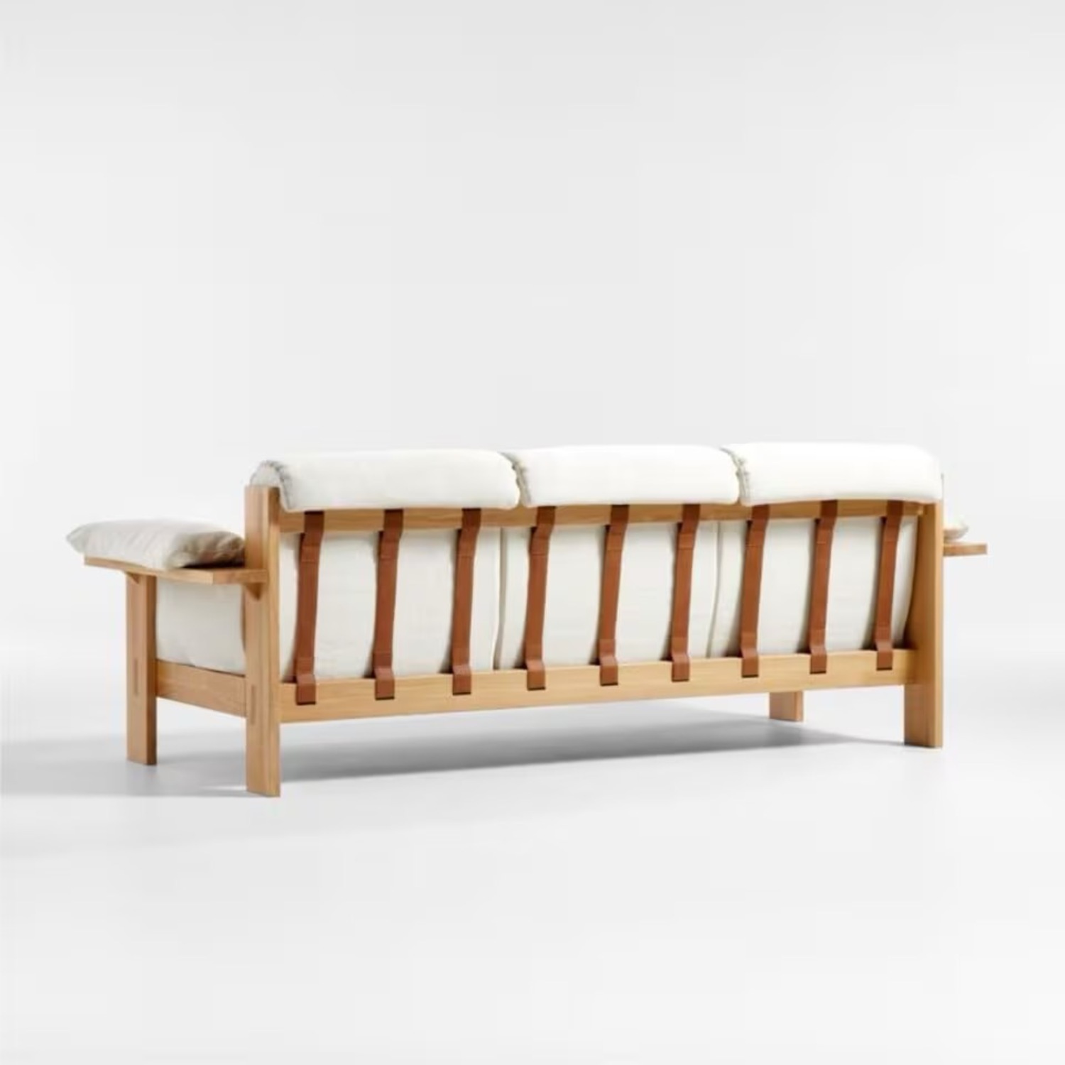 Crate & Barrel Shinonla Runwell Wood Frame Sofa - image-6