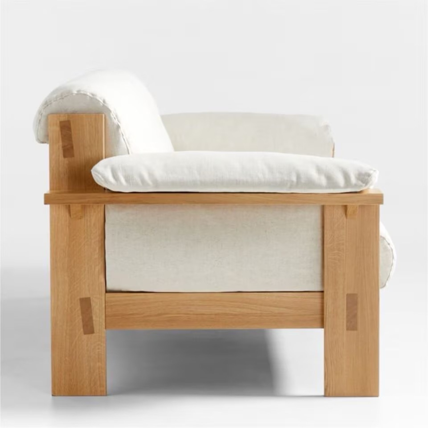 Crate & Barrel Shinonla Runwell Wood Frame Sofa - image-7