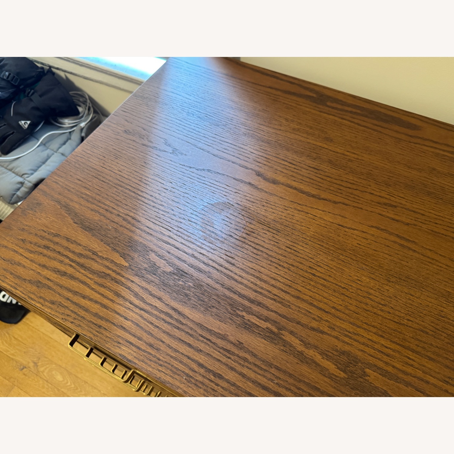 CB2 Vintage Inline Brass Filing Cabinet - image-6