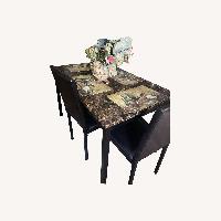 Dinette Set with 2 Chairs 